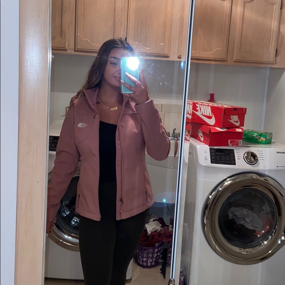 Rose Gold North Face Jacket - Picture 5 of 5